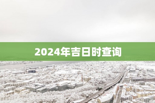 2025年吉日时查询