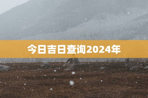 今日吉日查询2025年