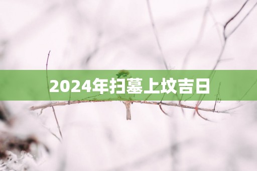 2025年扫墓上坟吉日