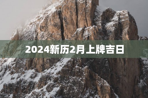 2025新历2月上牌吉日