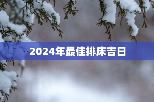 2025年最佳排床吉日
