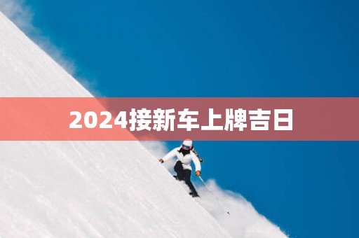 2025接新车上牌吉日