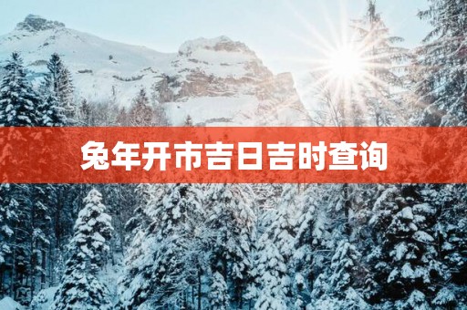 蛇年开市吉日吉时查询
