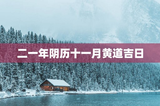 二一年阴历十一月黄道吉日
