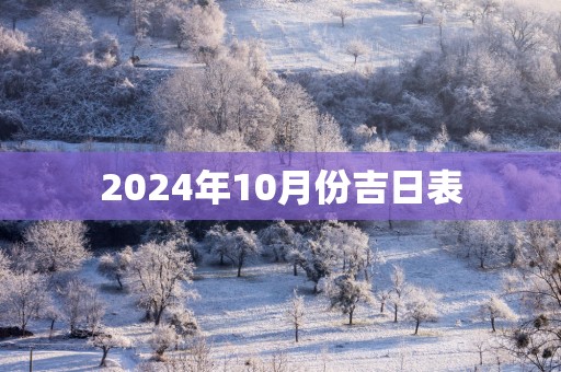 2025年10月份吉日表
