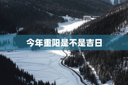 今年重阳是不是吉日