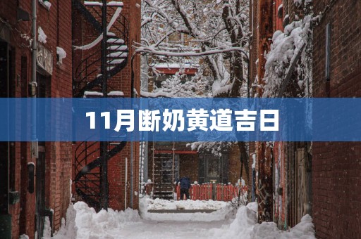 11月断奶黄道吉日