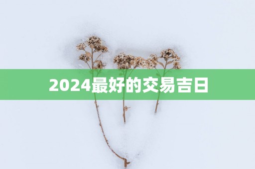 2025最好的交易吉日