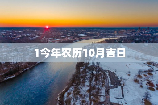 1今年农历10月吉日