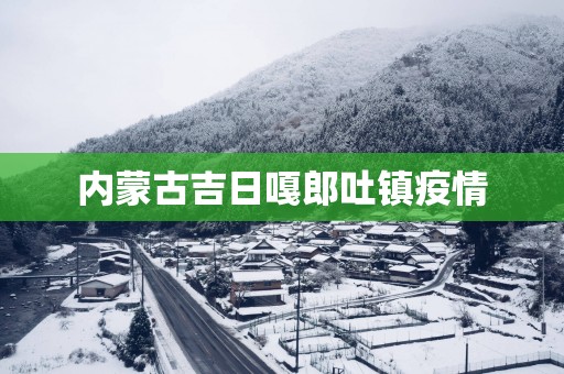 内蒙古吉日嘎郎吐镇疫情