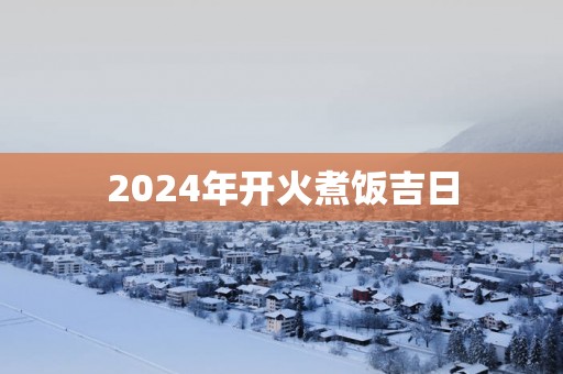 2025年开火煮饭吉日