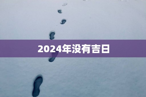 2025年没有吉日