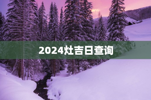 2025灶吉日查询