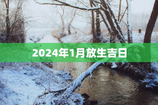 2025年1月放生吉日