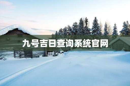 九号吉日查询系统官网