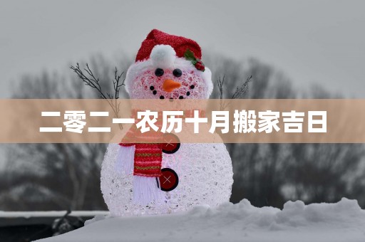 二零二一农历十月搬家吉日