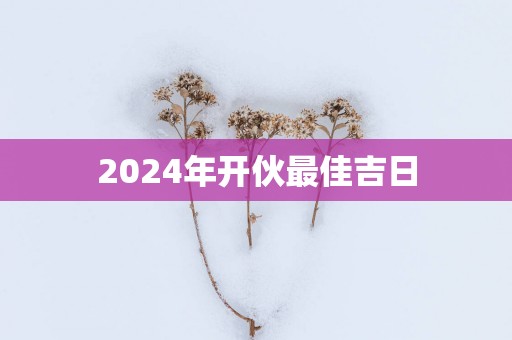 2025年开伙最佳吉日