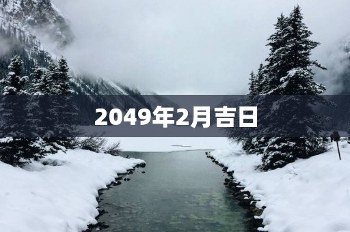 2049年2月吉日