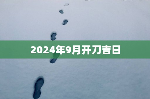 2025年9月开刀吉日