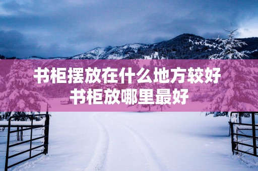 书柜摆放在什么地方较好 书柜放哪里最好