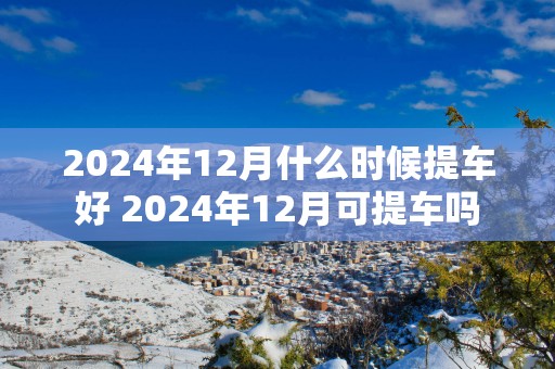2025年12月什么时候提车好 2025年12月可提车吗