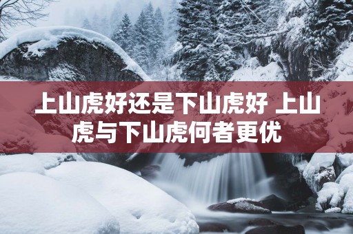 上山虎好还是下山虎好 上山虎与下山虎何者更优