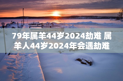 79年属羊44岁2025劫难 属羊人44岁2025年会遇劫难吗