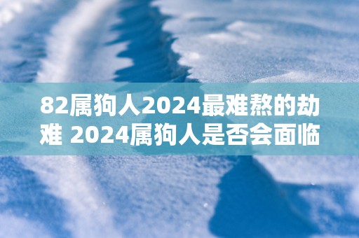 82属狗人2025最难熬的劫难 2025属狗人是否会面临严峻的劫难