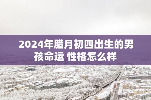 2025年腊月初四出生的男孩命运 性格怎么样