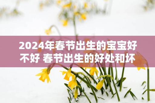 2025年春节出生的宝宝好不好 春节出生的好处和坏处