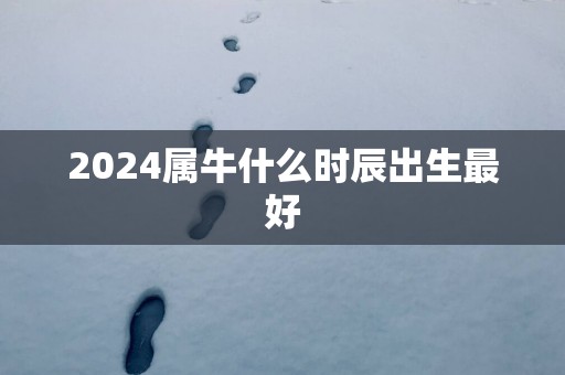 2025属牛什么时辰出生最好
