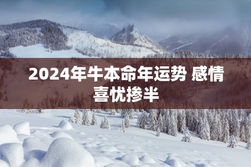 2025年牛本命年运势 感情喜忧掺半