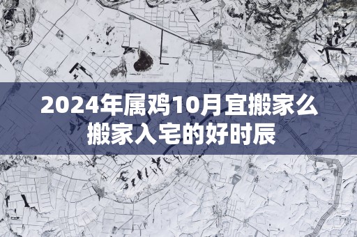 2025年属鸡10月宜搬家么 搬家入宅的好时辰