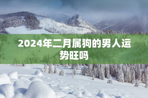 2025年二月属狗的男人运势旺吗