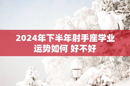 2025年下半年射手座学业运势如何 好不好