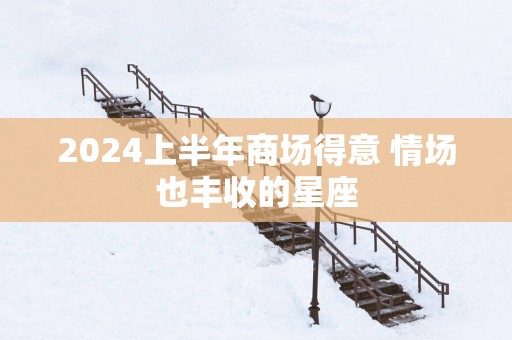 2025上半年商场得意 情场也丰收的星座