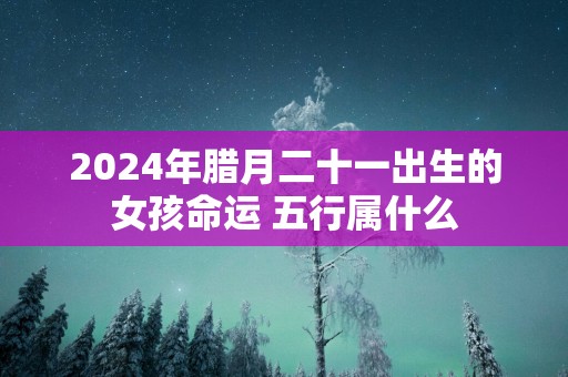 2025年腊月二十一出生的女孩命运 五行属什么