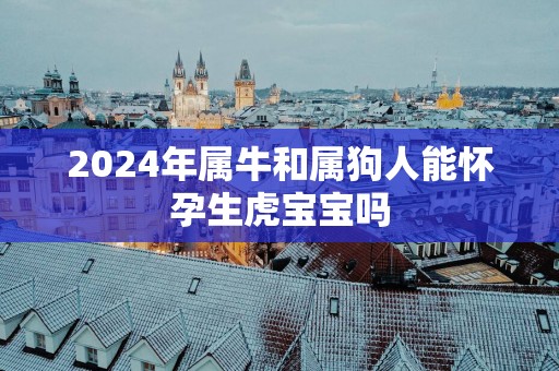 2025年属牛和属狗人能怀孕生虎宝宝吗