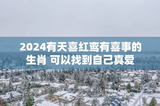 2025有天喜红鸾有喜事的生肖 可以找到自己真爱