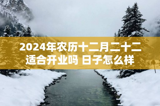 2025年农历十二月二十二适合开业吗 日子怎么样