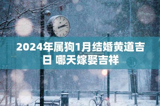 2025年属狗1月结婚黄道吉日 哪天嫁娶吉祥