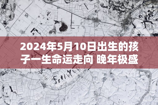 2025年5月10日出生的孩子一生命运走向 晚年极盛