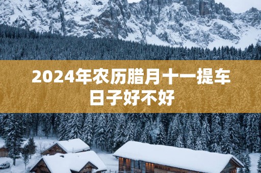 2025年农历腊月十一提车日子好不好