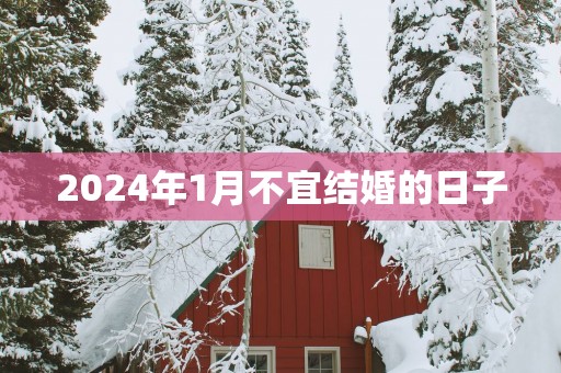2025年1月不宜结婚的日子