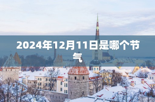 2025年12月11日是哪个节气