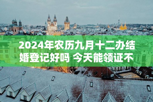 2025年农历九月十二办结婚登记好吗 今天能领证不