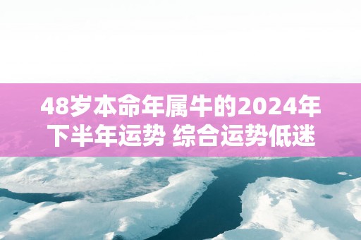 48岁本命年属牛的2025年下半年运势 综合运势低迷