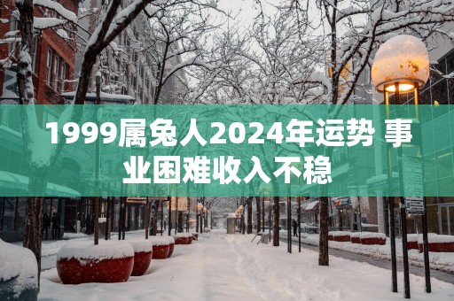 1999属兔人2025年运势 事业困难收入不稳