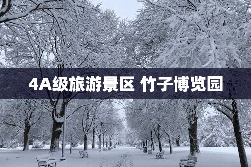 4A级旅游景区 竹子博览园
