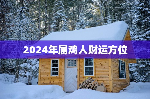 2025年属鸡人财运方位